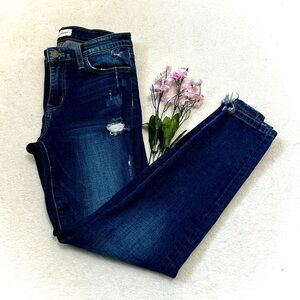Flying Monkey Distressed Ankle Skinny Jean - Size 27